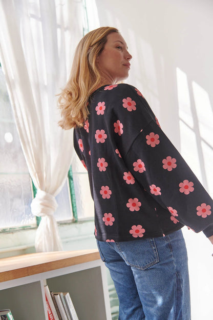 Sweat coton bio | Monique Noir