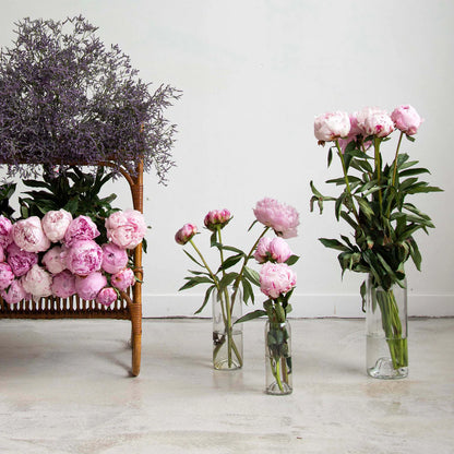 Vase Floral en verre upcyclé