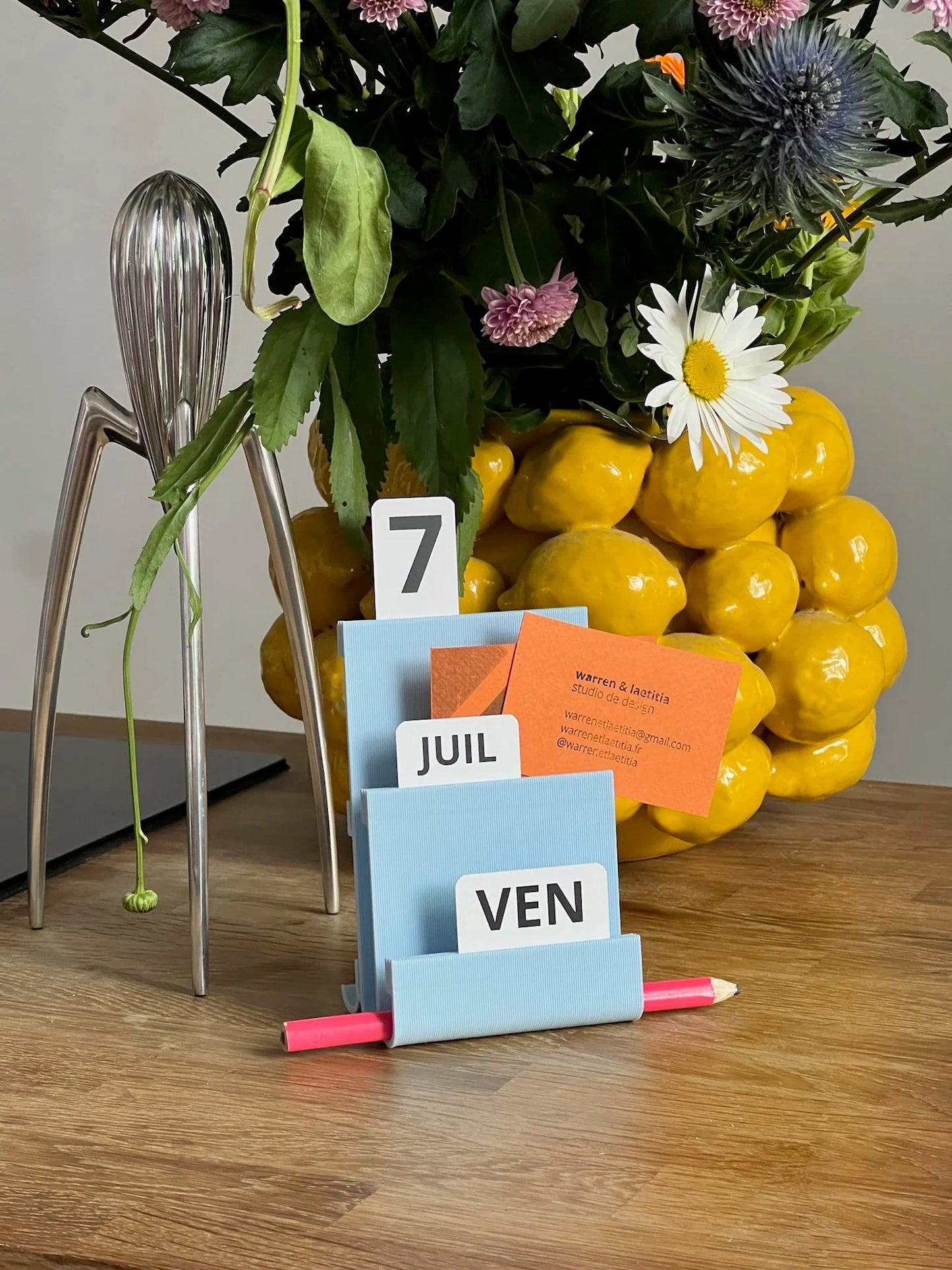 Calendrier Perpétuel | 5 choix de couleurs