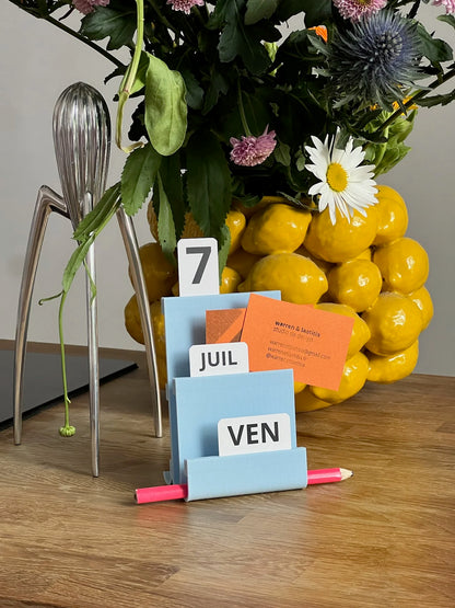 Calendrier Perpétuel | 5 choix de couleurs