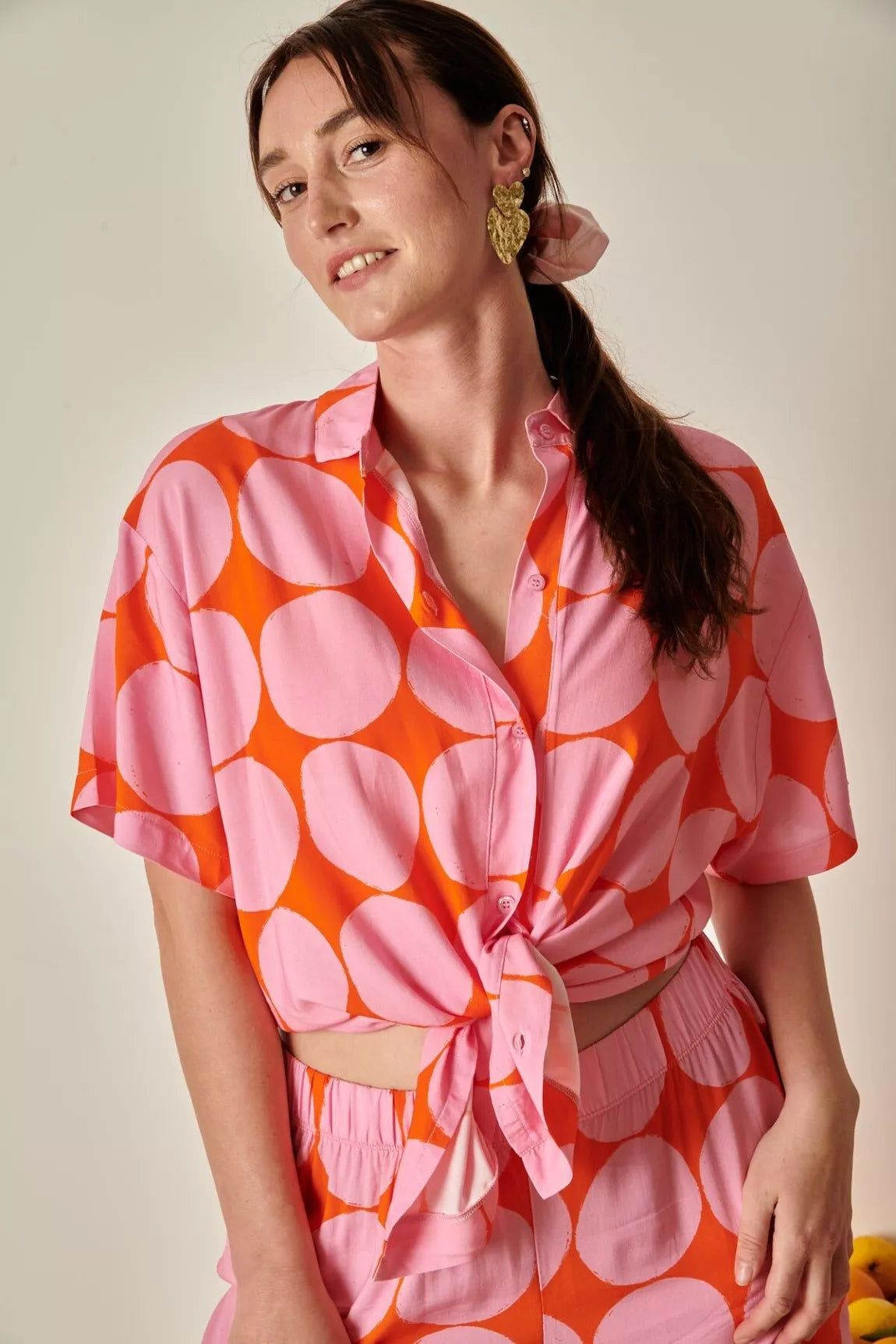 Chemise | Rond Rose