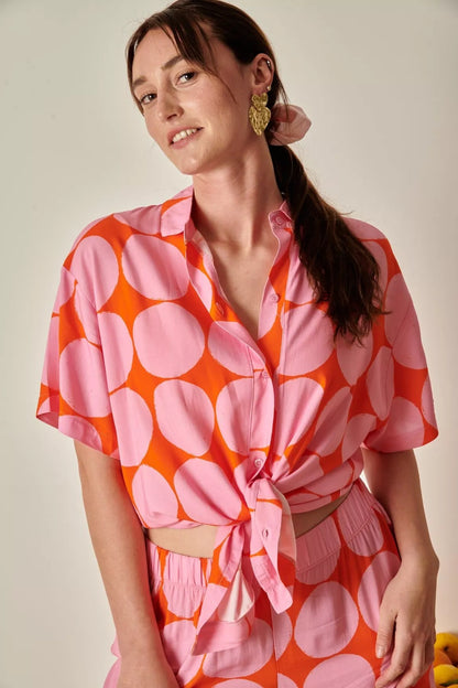 Chemise | Rond Rose