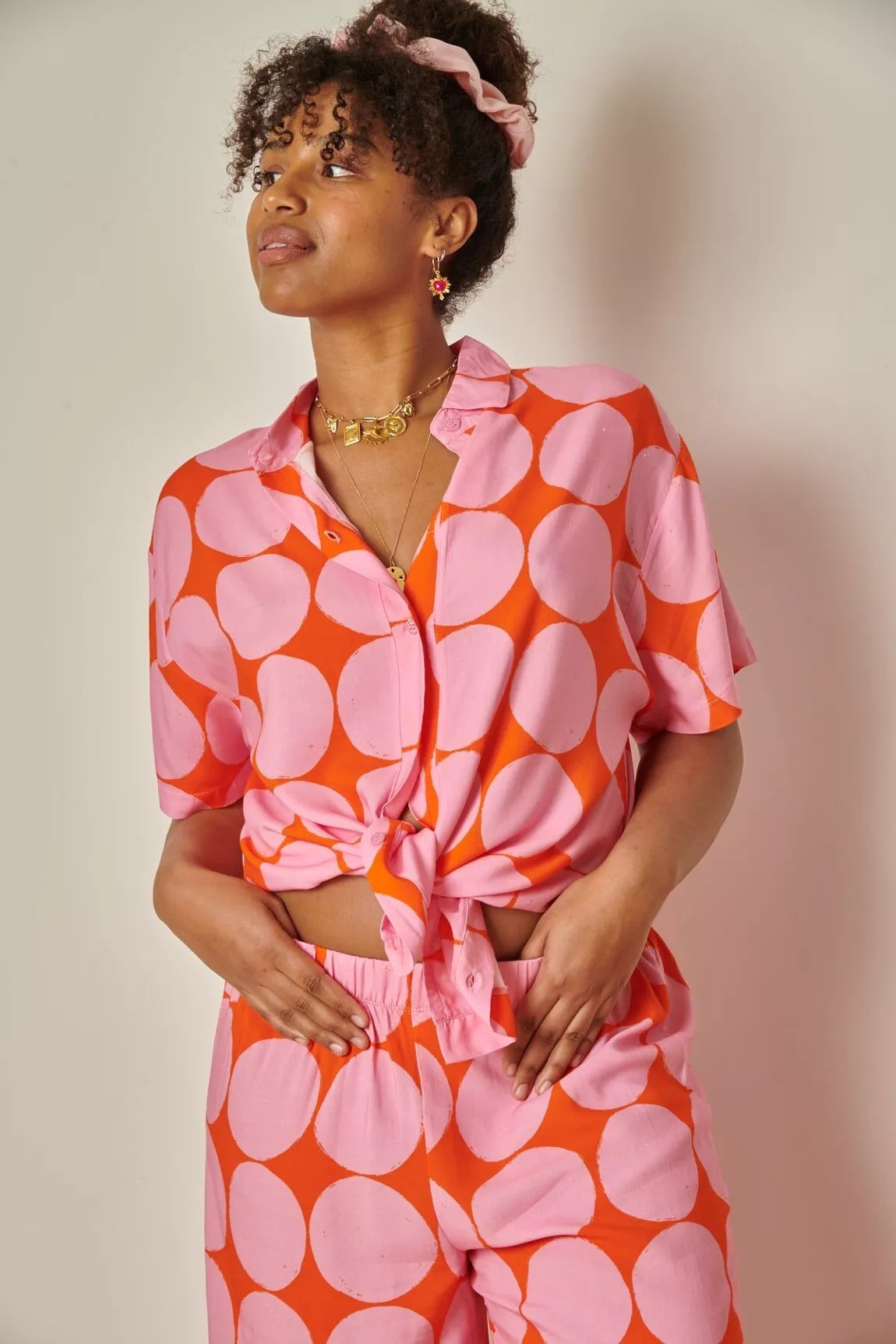 Chemise | Rond Rose