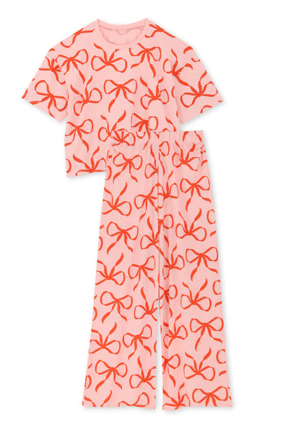 Pyjama long coton BIO | Bows