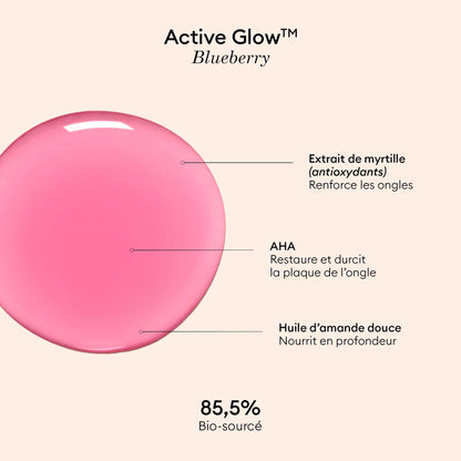 Vernis Soin | Active Glow Blueberry