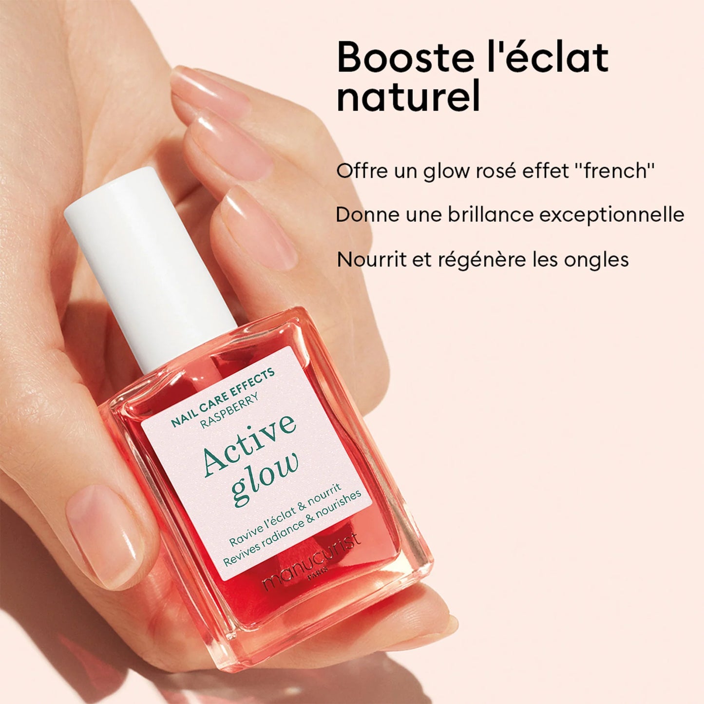 Vernis Soin | Active Glow Raspberry