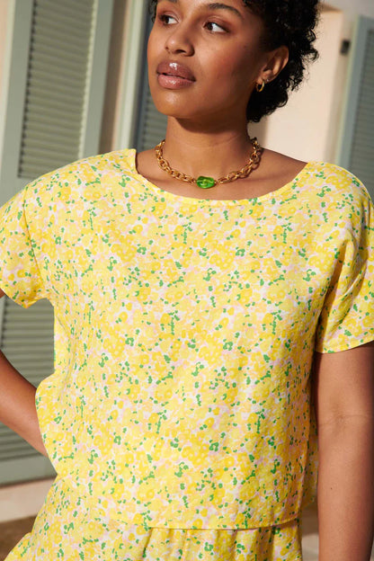 Top | Confettis Jaune