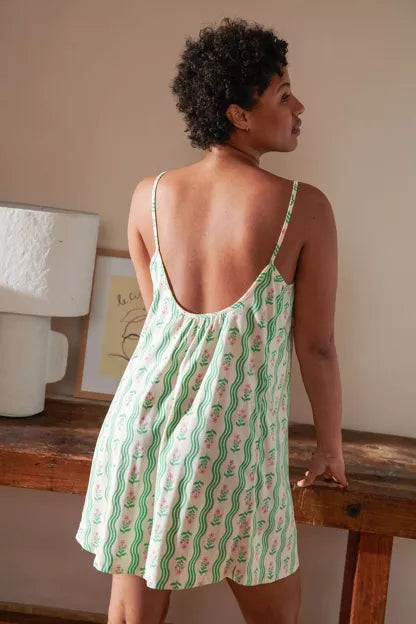 Nuisette coton BIO | Vagues Provencales