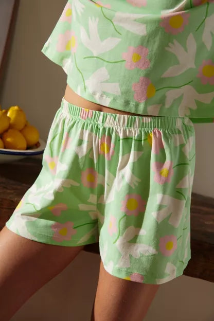 Pyjama coton BIO | Bird Vert