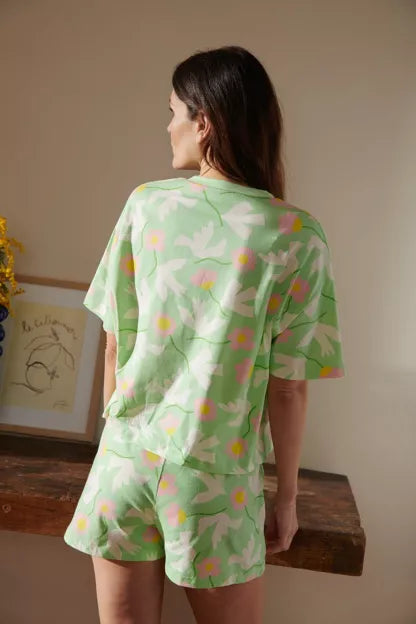 Pyjama coton BIO | Bird Vert