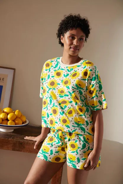 Pyjama coton BIO | Tournesol Pois