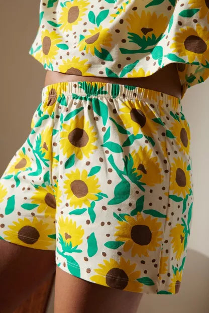 Pyjama coton BIO | Tournesol Pois