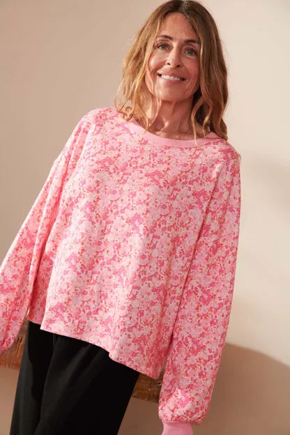 Sweat coton bio | Confettis Rose