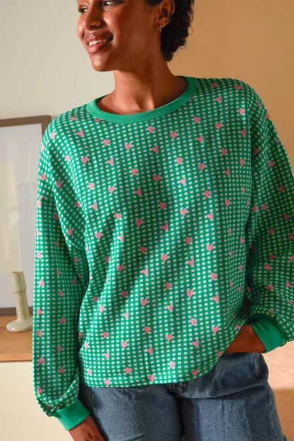 Sweat coton bio | Vichy Coeur Vert