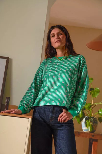 Sweat coton bio | Vichy Coeur Vert