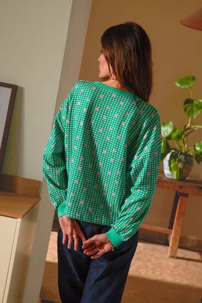Sweat coton bio | Vichy Coeur Vert