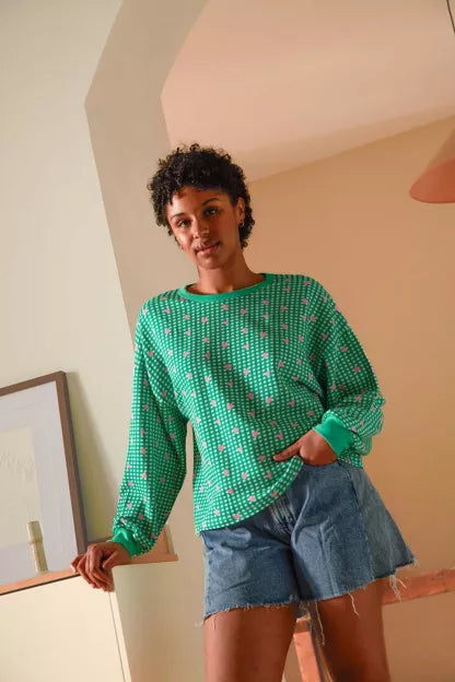 Sweat coton bio | Vichy Coeur Vert