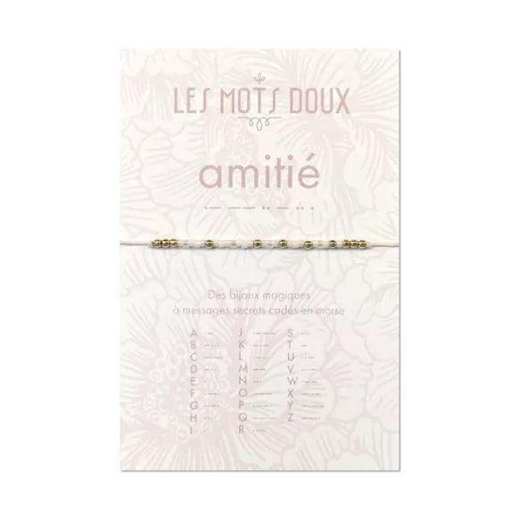 Bracelet Code Morse | Amitié - Nubia