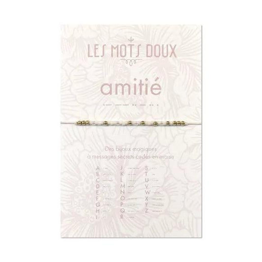 Bracelet Code Morse | Amitié - Nubia