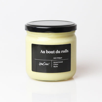 Bougie Aromathérapie | Au bout du rolls "anti-fatigue"