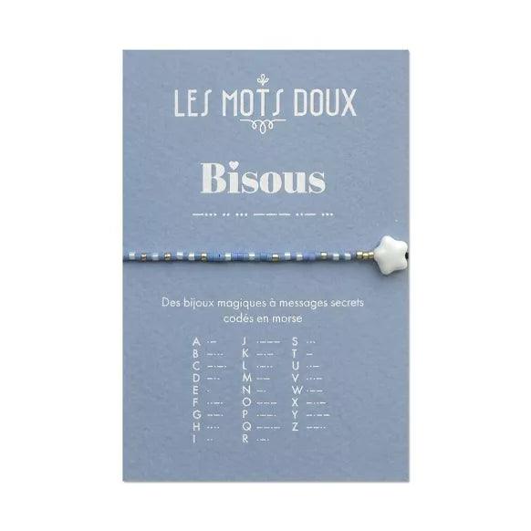 Bracelet enfant Code Morse | Bisous - Nubia