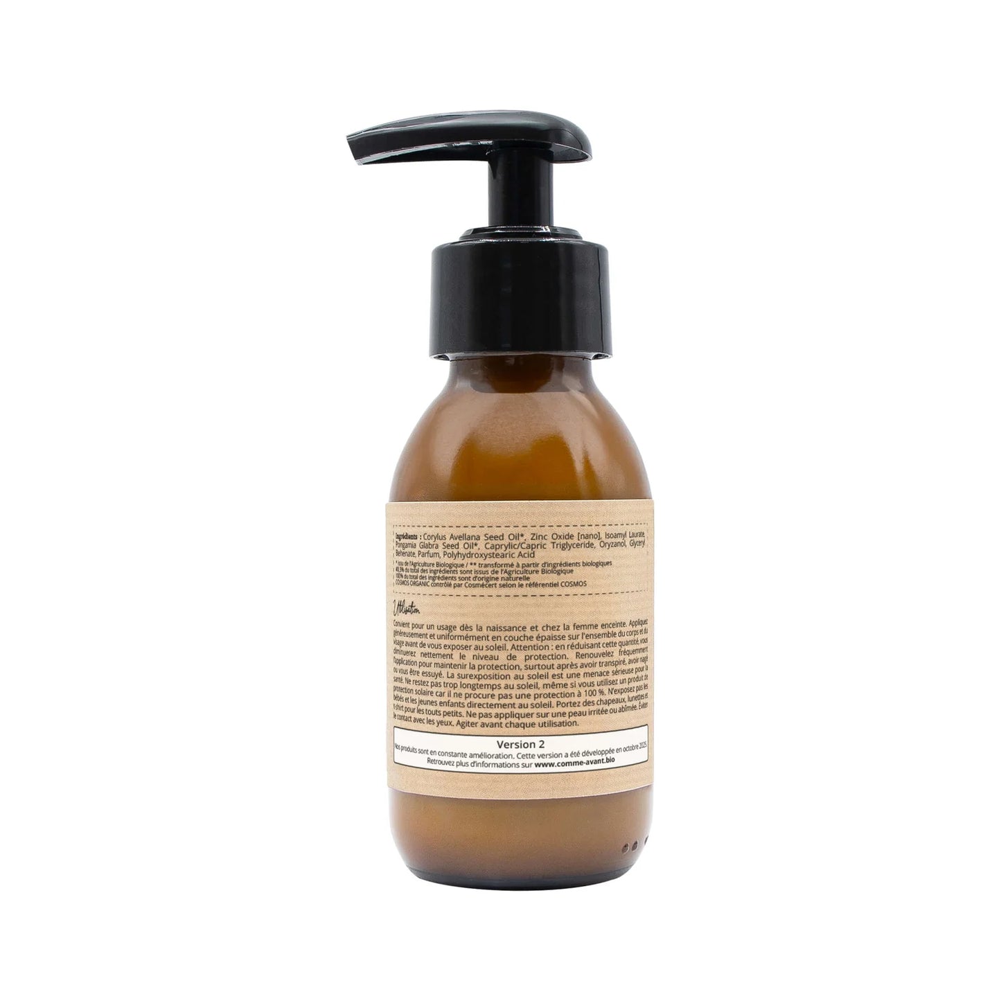 Crème solaire liquide | SPF50 Vanille