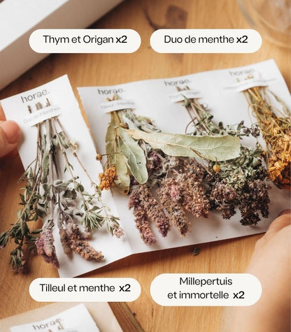 Herbier à infuser x 8