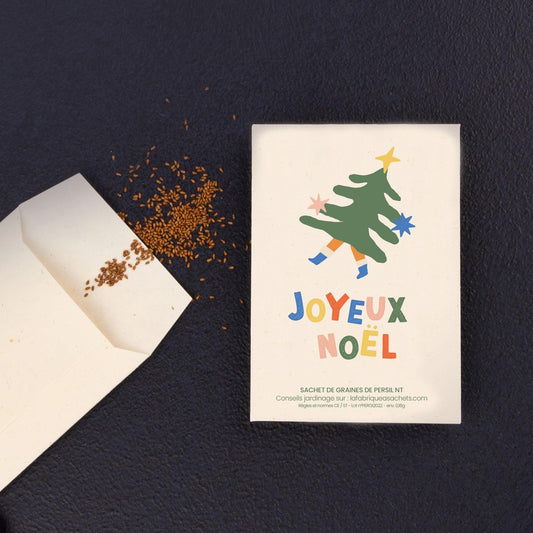 Sachet de graines | Joyeux Noël - Nubia