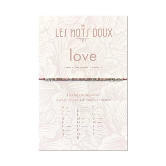 Bracelet Code Morse | Love - Nubia