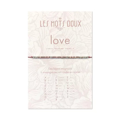 Bracelet Code Morse | Love - Nubia