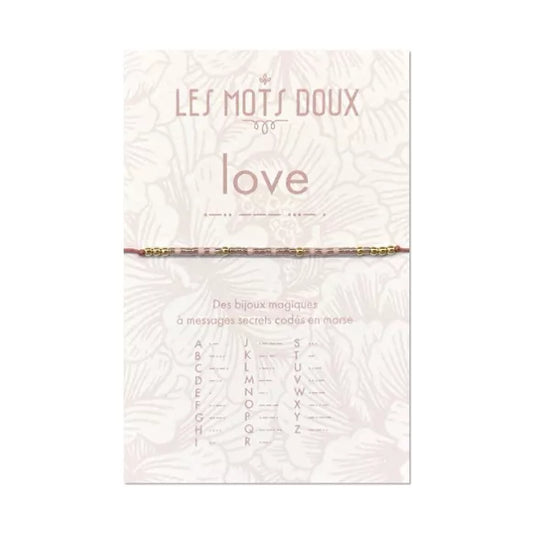 Bracelet Code Morse | Love - Nubia