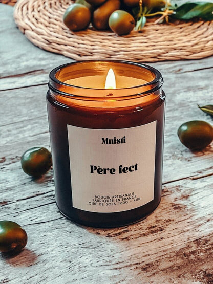 Bougie à message | Spécial Maman & Papa
