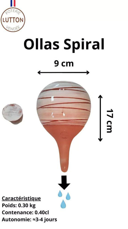 Olla Spirale | Plusieurs coloris - Nubia