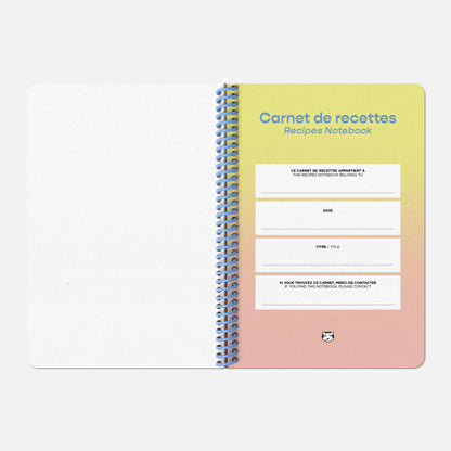 Carnet de recettes