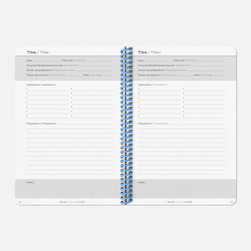Carnet de recettes