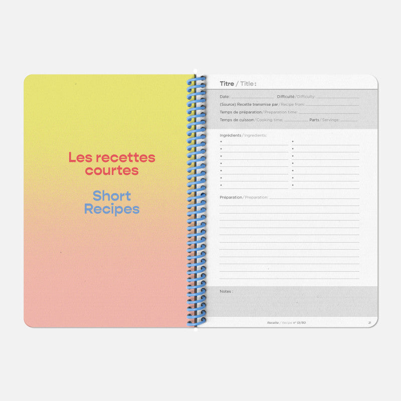 Carnet de recettes
