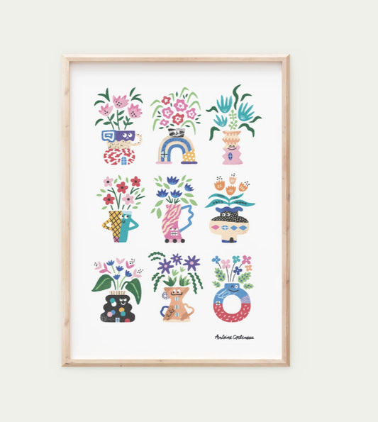 Affiche fleuries | Plusieurs modèles