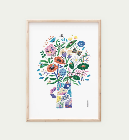 Affiche fleuries | Plusieurs modèles