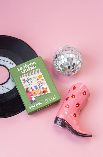 Mini Puzzle 100 pièces | Le lèche vitrine