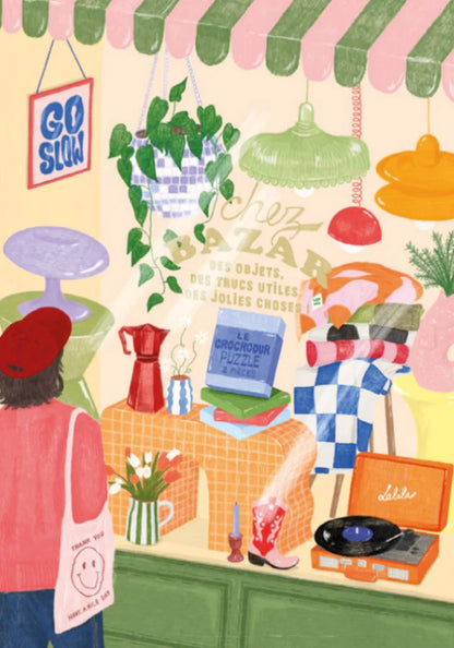 Mini Puzzle 100 pièces | Le lèche vitrine