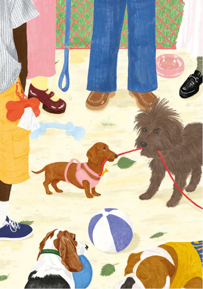 Mini Puzzle 100 pièces | Sortir le chien