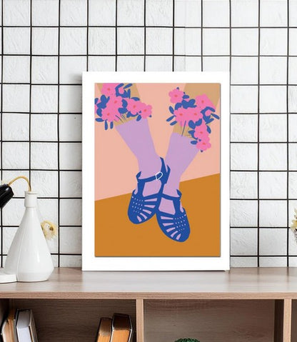 Affiche A4 | Chaussures Méduses