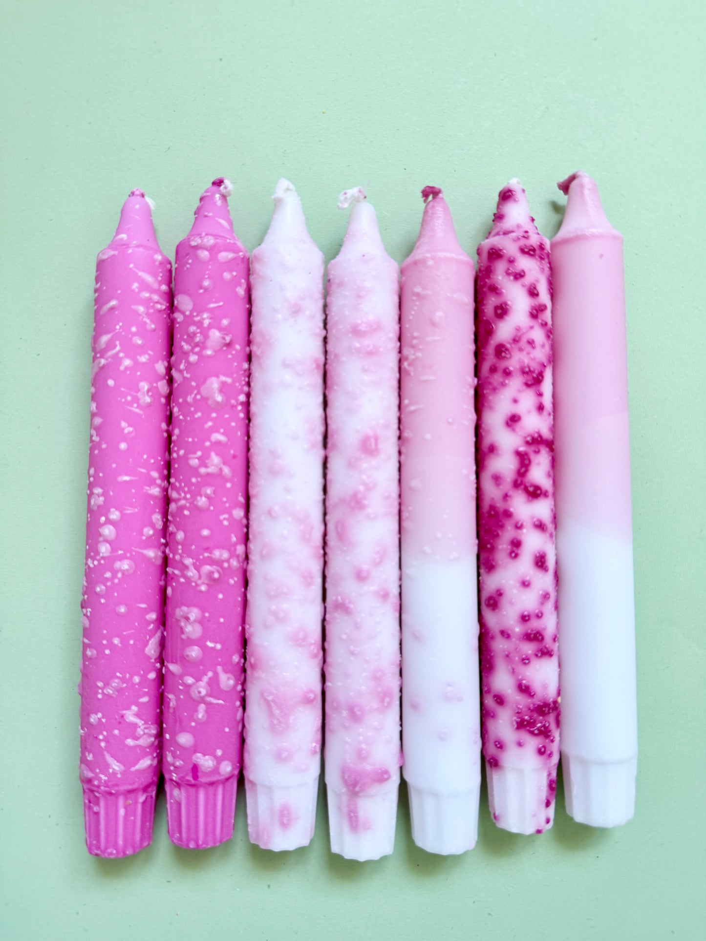 Bougies roses | plusieurs modèles
