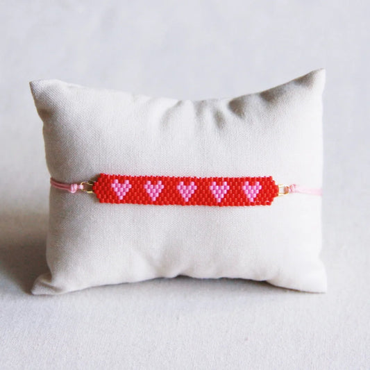 Bracelet Perles | Coeur