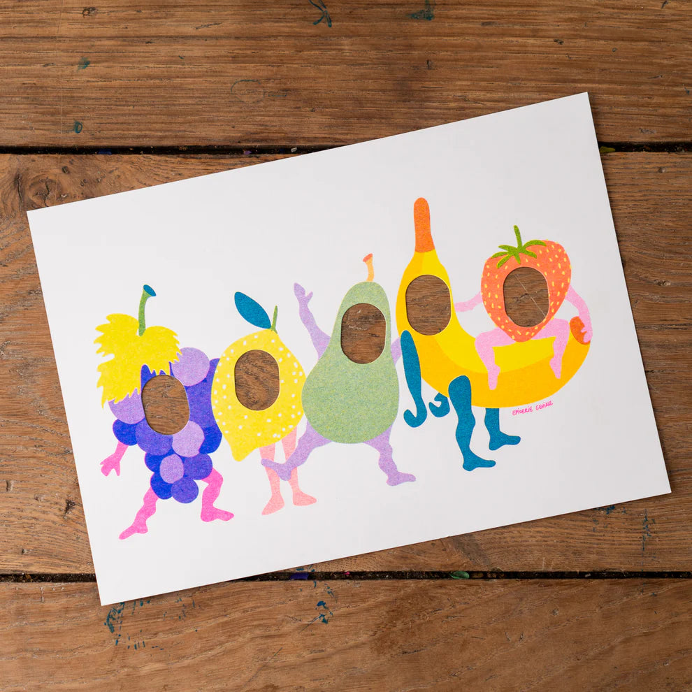 Carte Passe-tête | A5 - plusieurs motifs