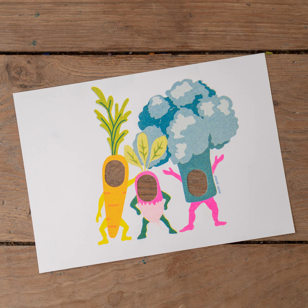 Carte Passe-tête | A5 - plusieurs motifs
