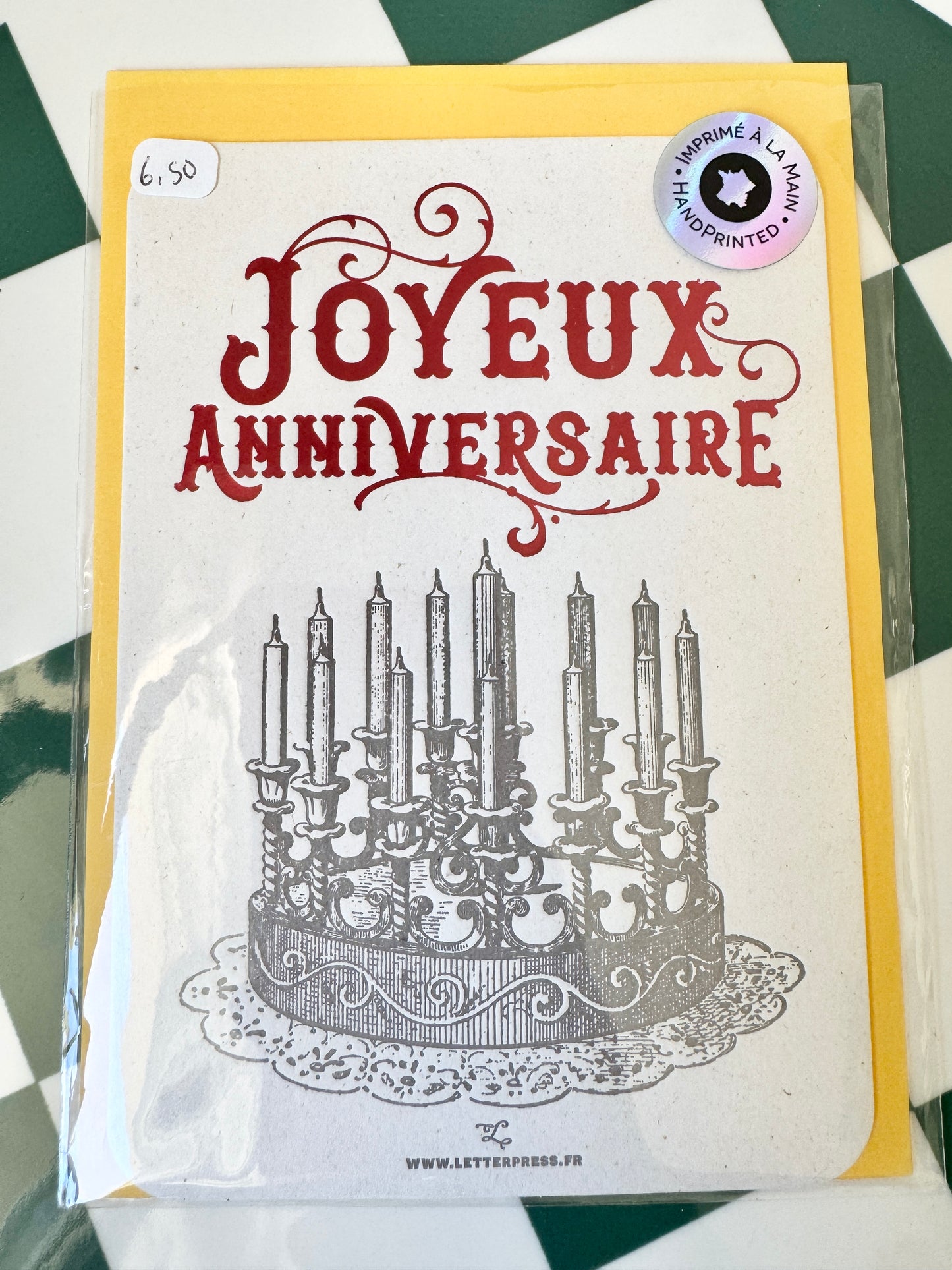 Carte Postale Anniversaire | Plusieurs Modèles