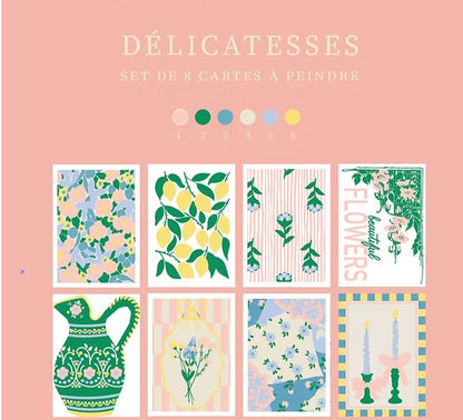 Cartes à peindre | Délicatesses
