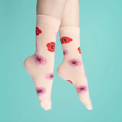 Chaussettes | Fleurs - plusieurs motifs
