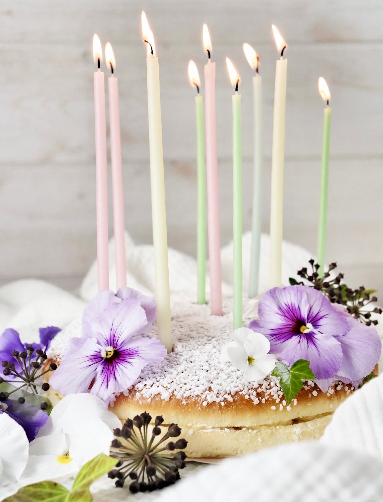 Cierge Fleuriste | Plusieurs couleurs